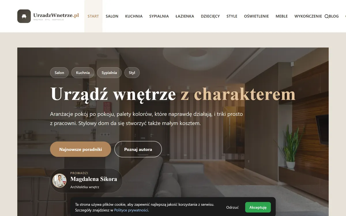UrzadzWnetrze.pl – realizacja agencjaitp