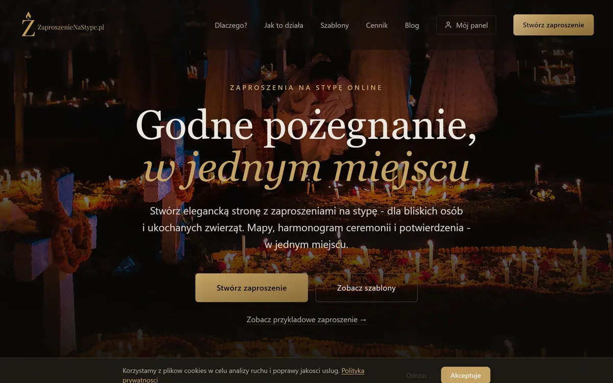 ZaproszenieNaStypę.pl – realizacja agencjaitp