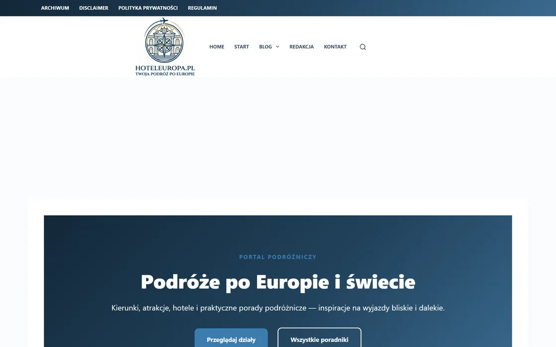 HotelEuropa.pl – realizacja agencjaitp